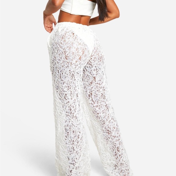 Premium Lace Crochet Beach Pants - Picture 2 of 4